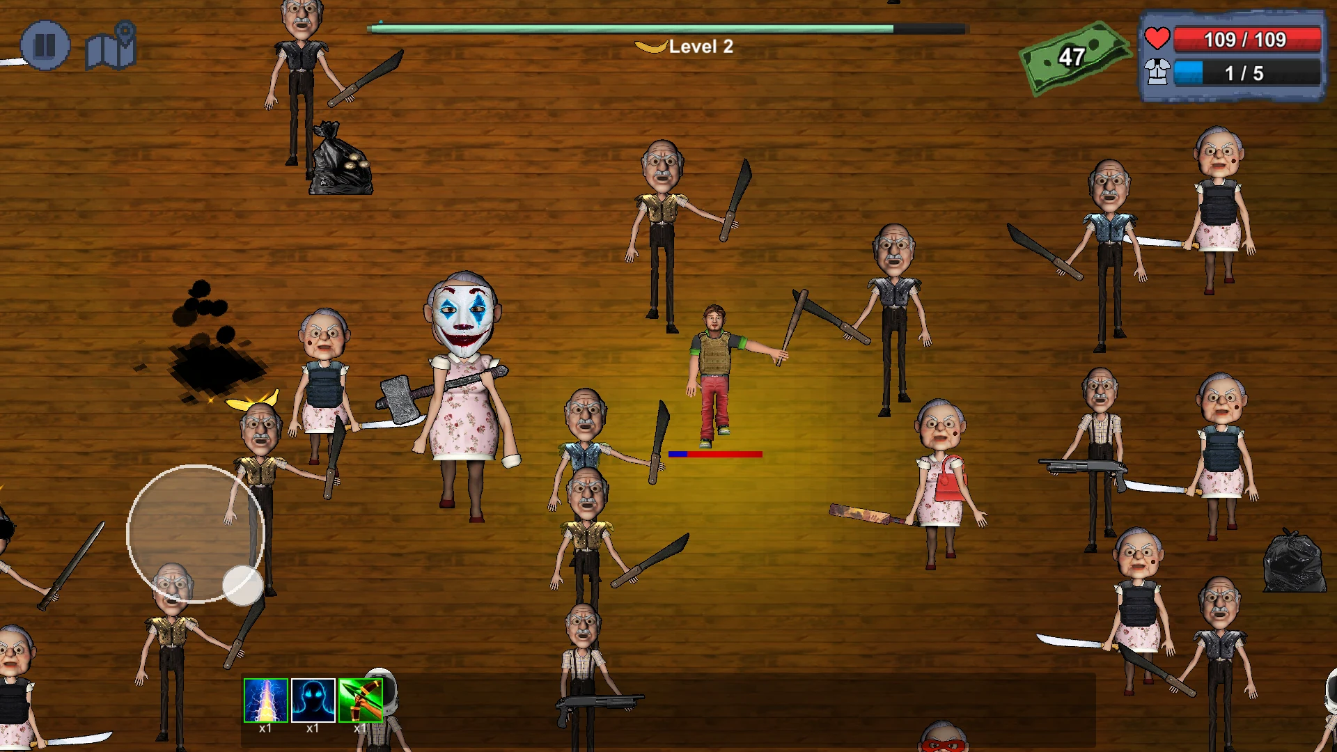 Grandpa & Granny Horror Battle screenshot