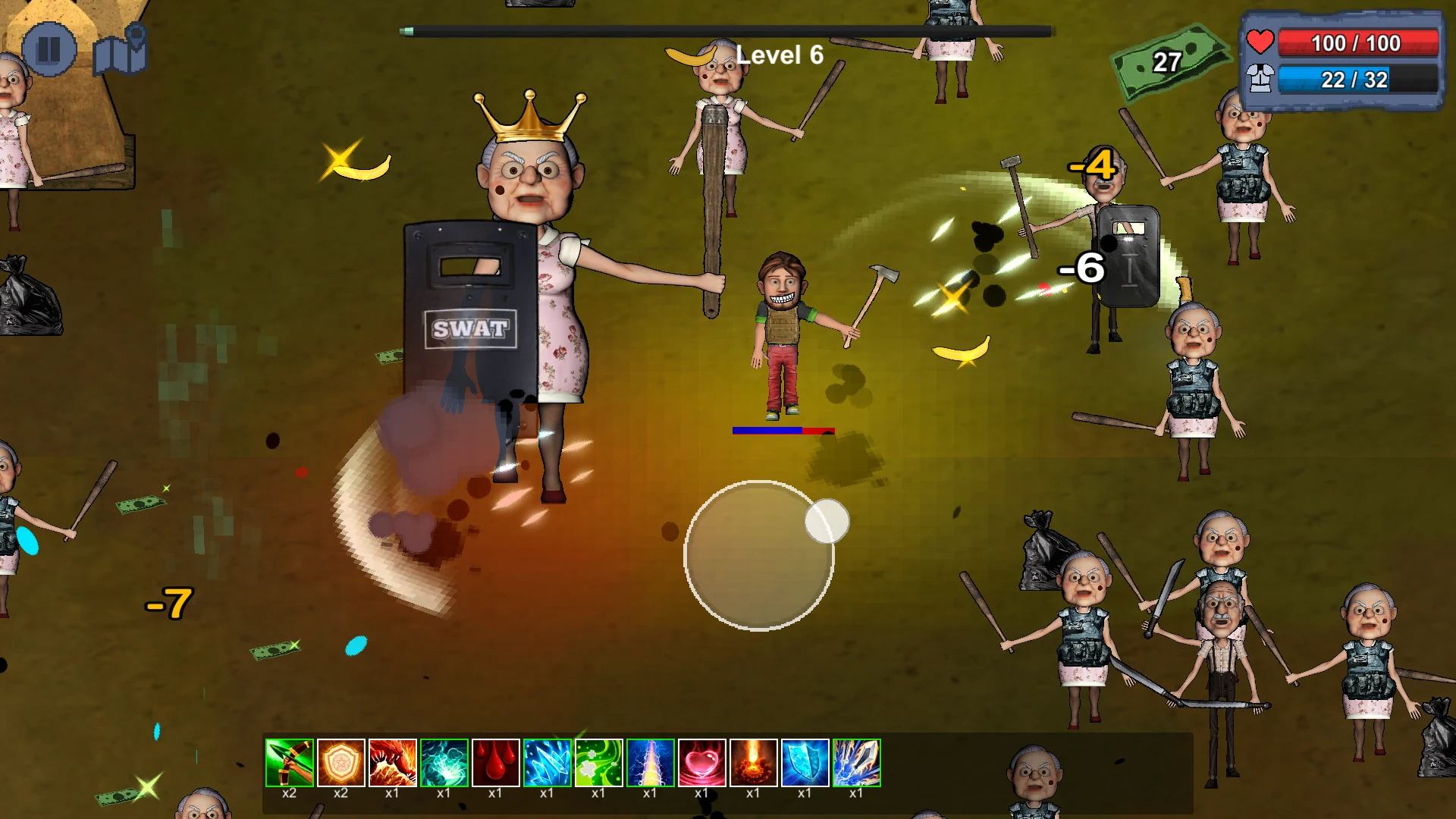 Grandpa & Granny Horror Battle screenshot