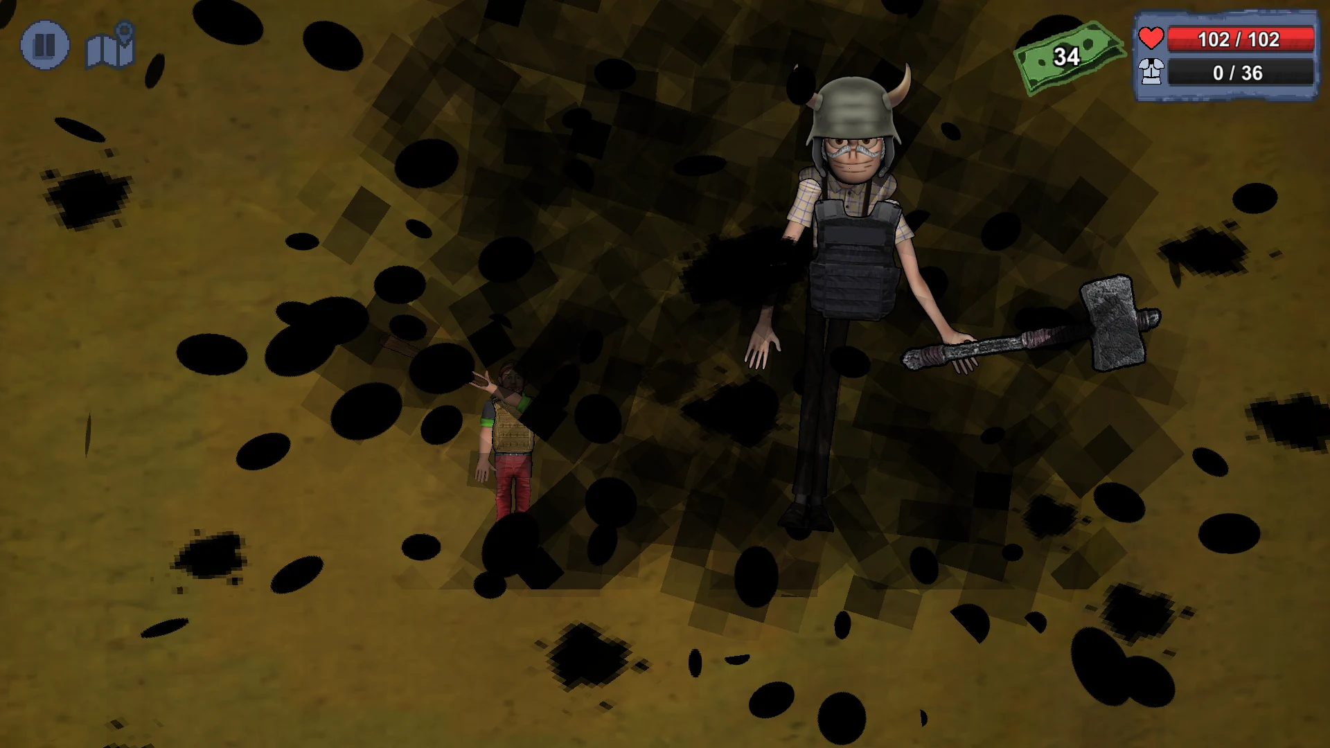 Grandpa & Granny Horror Battle screenshot